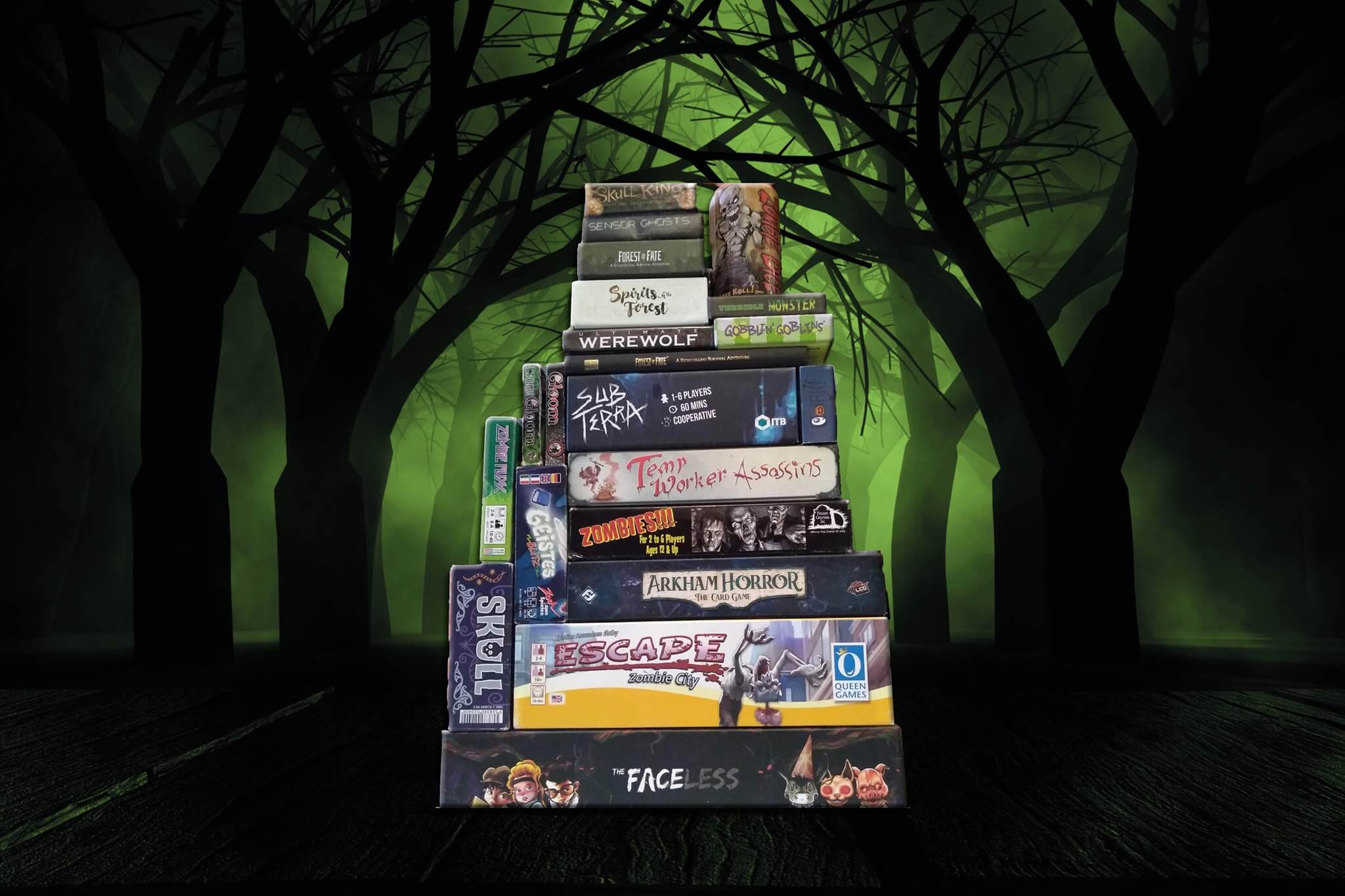 Top 5 Spooky Games for Halloween Cards or Die Horsforth